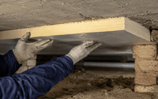 betonvloer isoleren vanuit kruipruimte